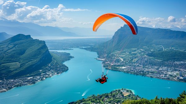 Découverte des meilleures activités - parapente Annecy et ses environs