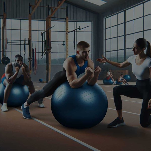 Comment les routines de Swiss Ball peuvent-elles renforcer le noyau central des athlètes pratiquant le lancer de disque?